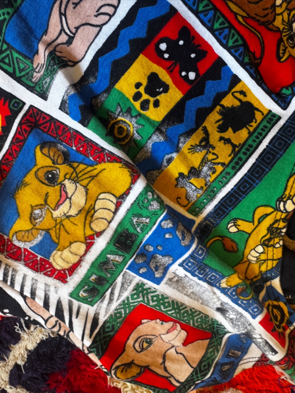 90s Vintage Disney Lion King Bodysuit Sz M - Picture 6 of 12